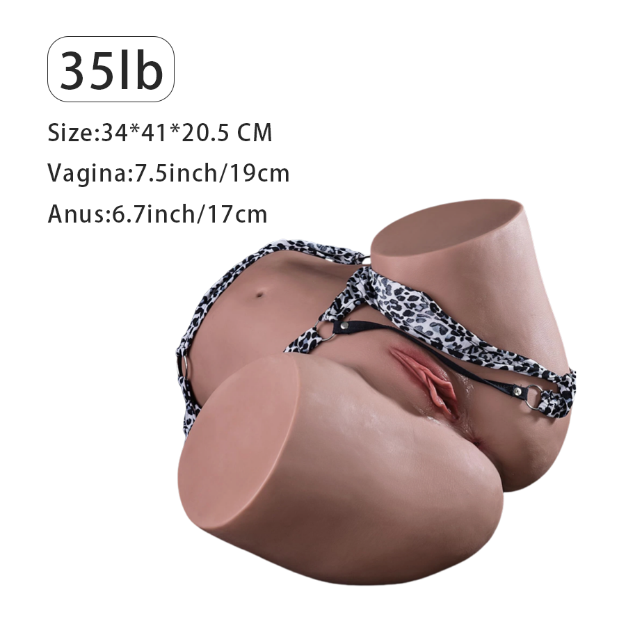 35LB BBW Male Masturbator Sex Doll With Big Pussy Ass, Realistic Butt Pocket Pussy Masturbator Pussy Sex Toy For Men Masturbation, Adult Sex Toys For Vagina