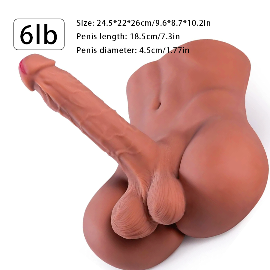 Huge Lifelike Dildo SexDoll Male Body Torso Adult Sexy Toys Big Penis For Women