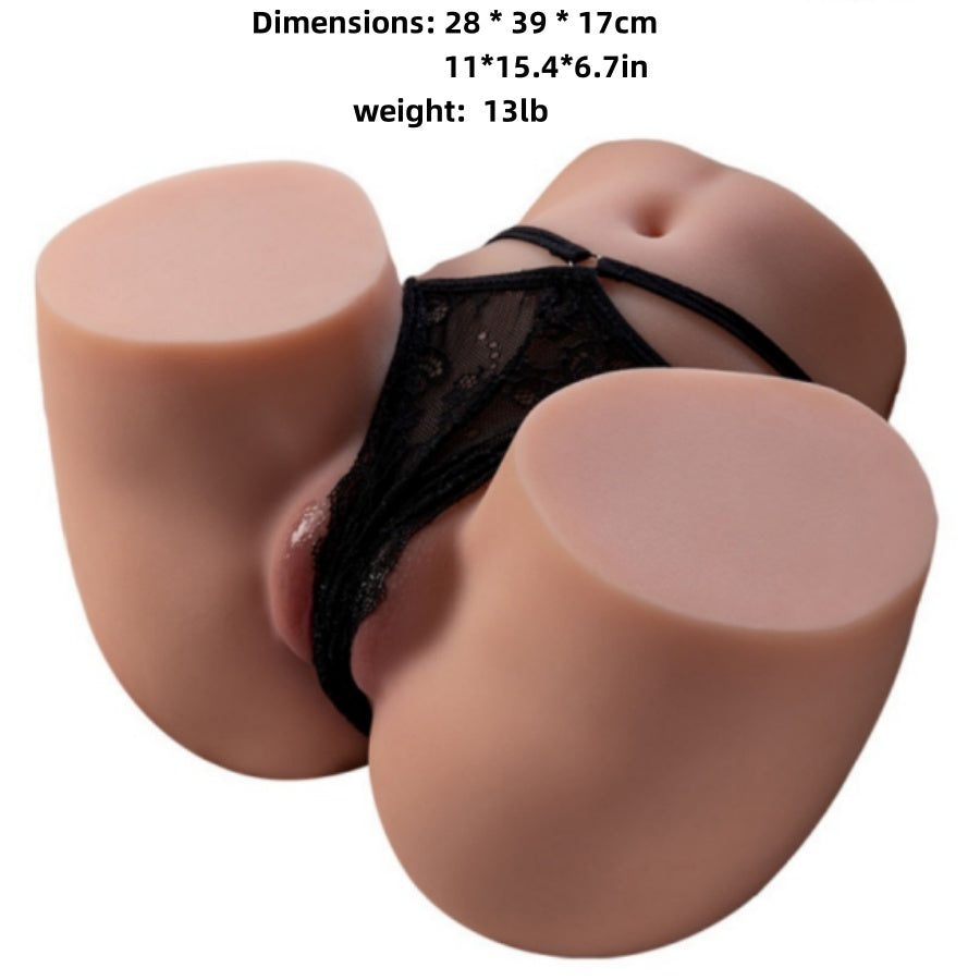 12.5 lb Sex Doll Male Masturbator Realistic Pocket Pussy Doll Adult Toys, Full Size Sex Dolls Ass Toy with Tight Pussy Anus, Male Sex Toys for Men Sex Toy Stroker Vagina Toy Sex Torso Butt
