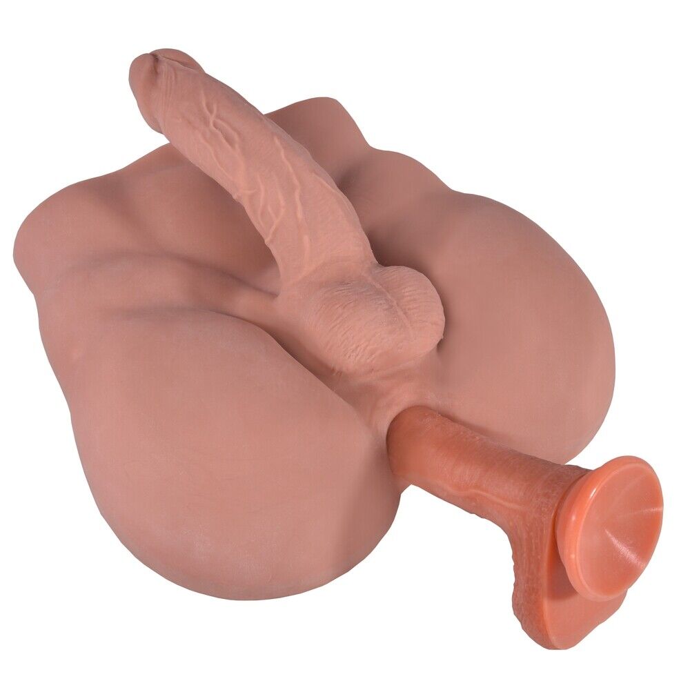 Huge Lifelike Dildo Sex Doll Male Body Torso Adult Sex Toy Big Penis For women