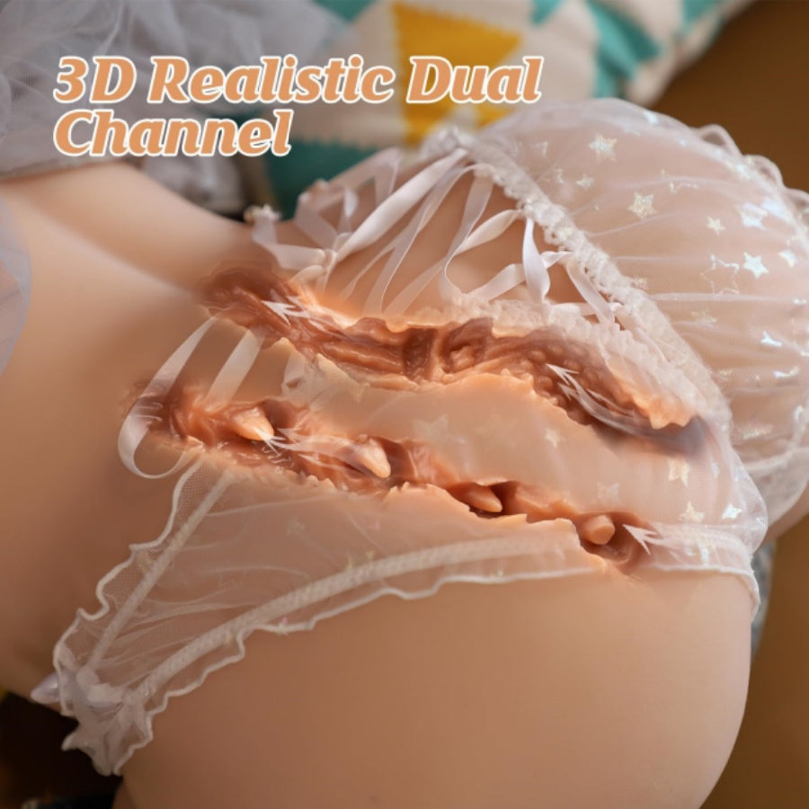 12 Lb Male Sex Toy with soft Butt, Realistic Pussy Ass Masturbator for Men Masturbation, Sex Doll Adult Sex Toys for Doggy Style Sex Easy to Handheld