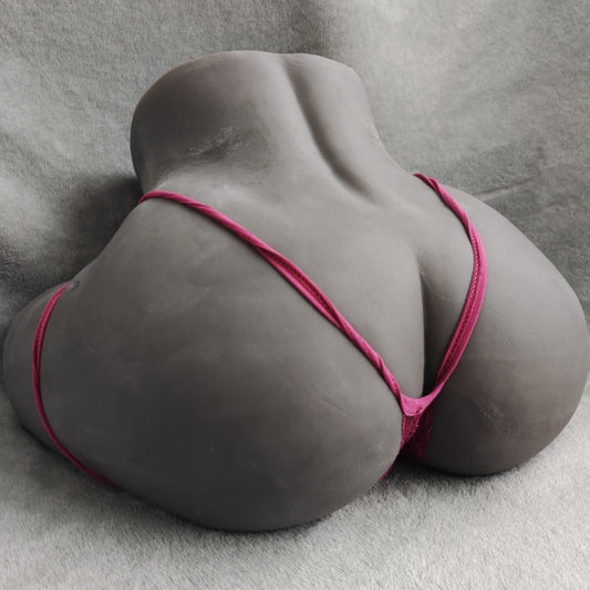 14lb Entry-Level Butt Adult Male Sex Toy Realistic Pocket Pussy For Men - 2-in-1 Male Masturbator Sex Doll With Realistic Soft Buttocks, Vagina And Anal Passage 3D Texture 14lb Entry-Level Butt Adult Male Sex Toy (black)