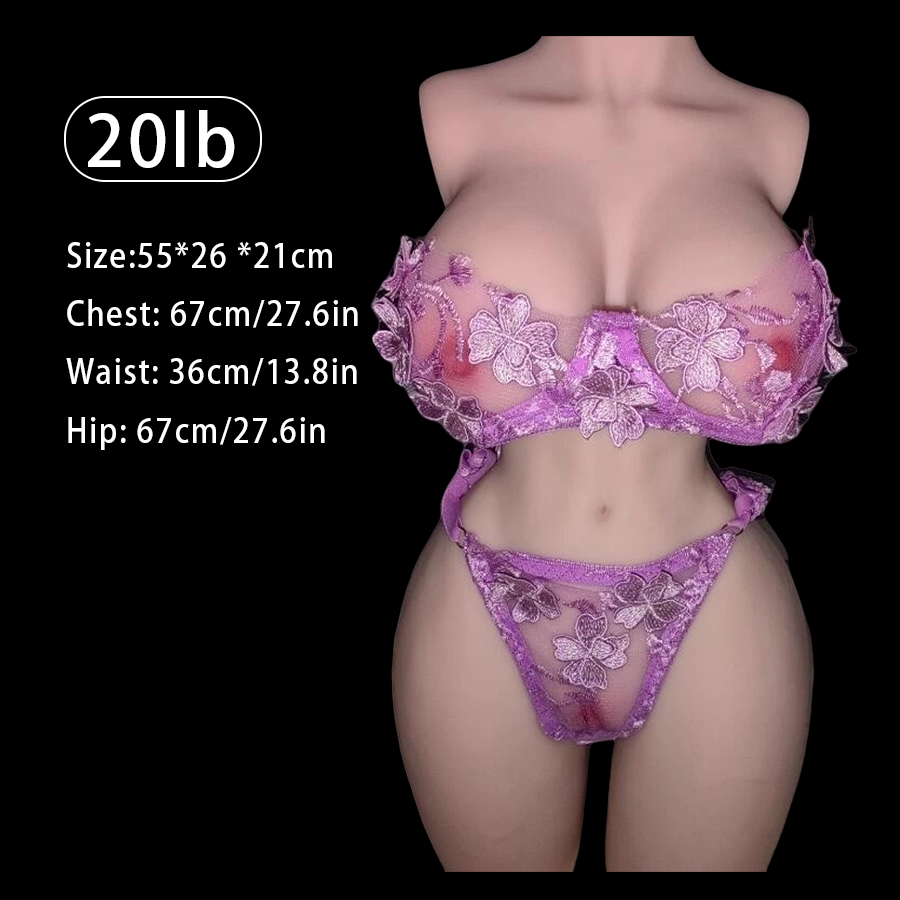21lb Life Size Sex Doll for Men Sex Toy Male Masturbator Realistic Female Sex Doll with Big Boobs Vagina Anal, Realistic Sex Dolls Torso Doll for Male Sex Real Dolls for Men's Adult Sex Toy Men, 1pc