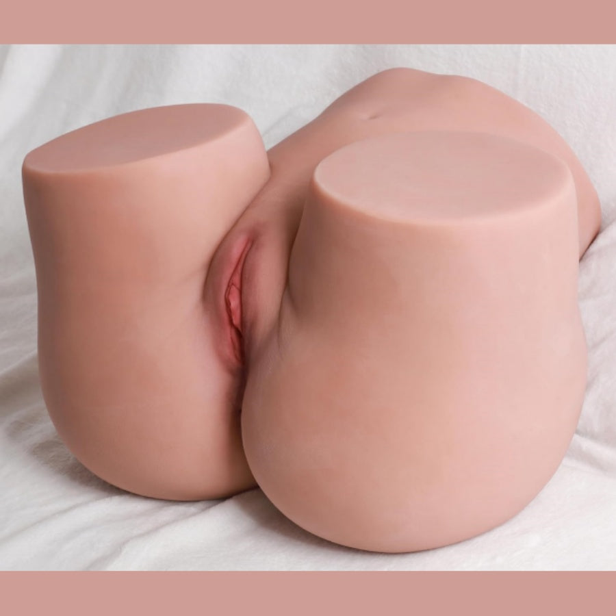 54lb Male Masturbator Sex Doll Busty Ass Butt, Realistic Pussy Ass Masturbator Stroker with Vagina And Anal Channel for Several Sex Positions, Male Sex Toy for Men Masturbation Pleasure