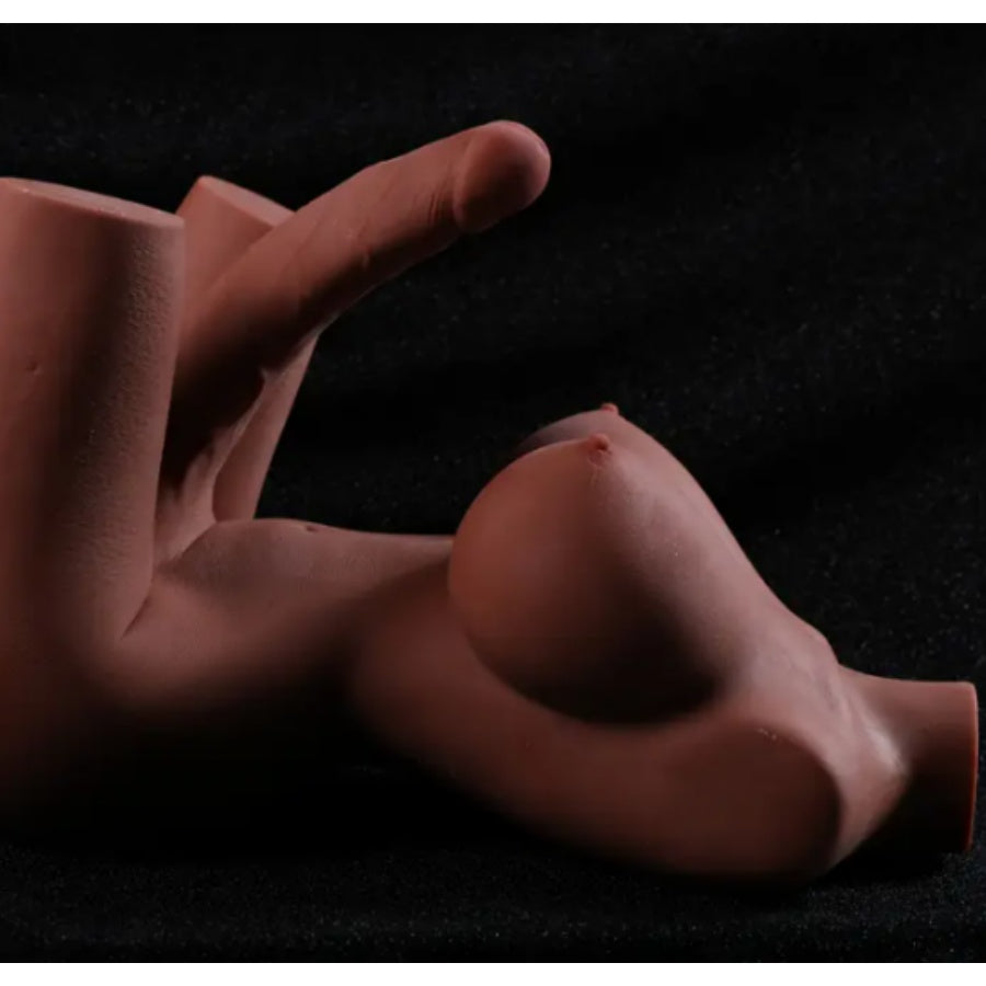 21.5 lb Sex Doll with Realistic Dildo Big Boobs Anal Sex, Lifelike Transsexual Love Dolls Unisex Male Masturbator, 7.9 Inch Big Dildo Adult Sex Toy for Men Women Gay Couple