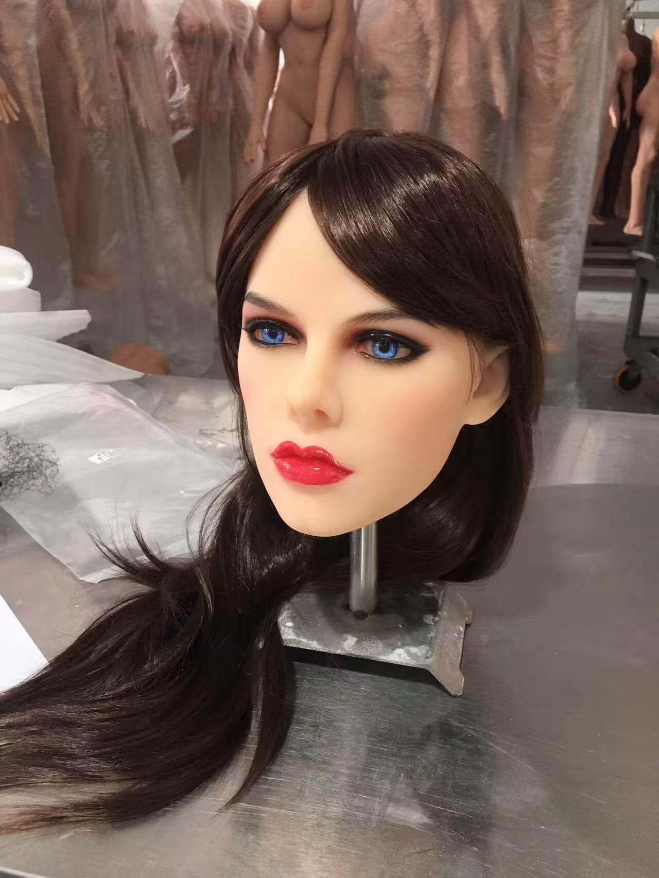 USA Free Shipping Sex Doll Head Adult Love Doll Head No Body for Male Oral Sex Toy-Only a Head