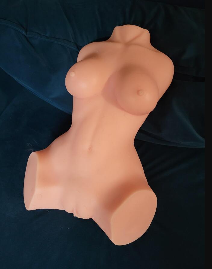 Real Sex Doll TPE Love Dolls Half Body L Size Small Boobs Adult Sex Toy For Men-20lbs
