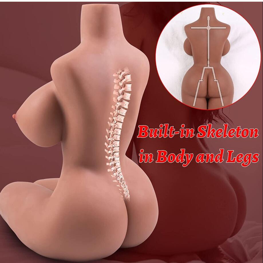 TPE Half Body Big Size Torso Sex Doll For Men Adult Toys Real Love Doll Silicone Sex dolls-19lbs