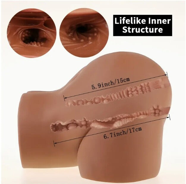 Muñeca sexual TPE de gran culo realista de tamaño natural para hombres, juguete sexual para el amor.