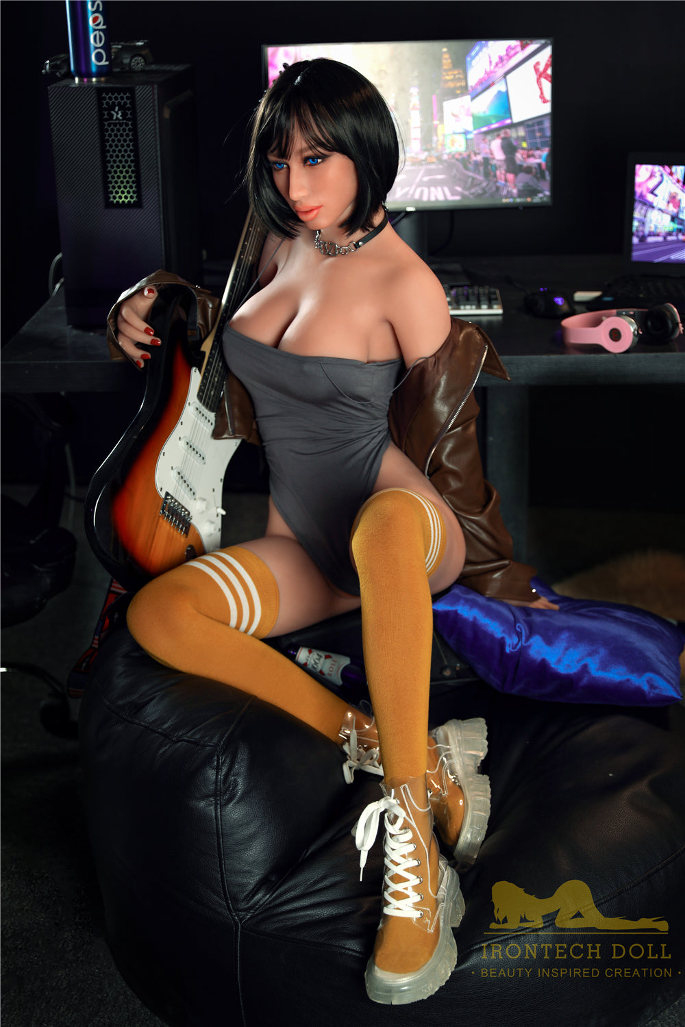 167cm Life-Size Sex Doll with Big Boobs and Ass, Realistic Love Dolls for Men Organsm
