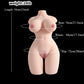 24lb Sex Doll, Adult Sex Toys for Men Fullsize Male Masturbator with Pussy Ass,3 in 1 Realistic Sex Toys Female Torso Doll with Tight Vaginal Anal Legs and Boobs, 3D Lifelijke Love Doll-flesh