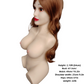 22lb Male Sex Dolls, Sex Doll with  Head,Sex Toy Head Hair Sex Toys Full Body Sex Toy Realistic Sex Dolls for Men Male Masturbator Life Like TPE Female Torso SOFT Chest