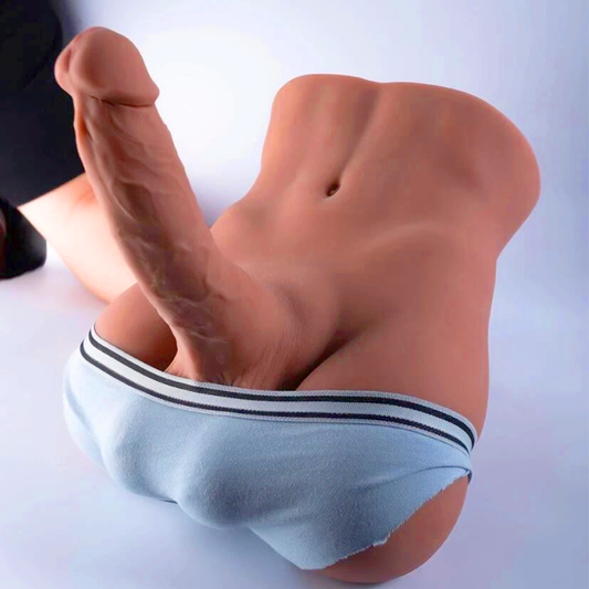 Huge Lifelike Dildo SexDoll Male Body Torso Adult Sexy Toys Big Penis For Women