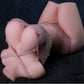 24lb Sex Doll, Adult Sex Toys for Men Fullsize Male Masturbator with Pussy Ass,3 in 1 Realistic Sex Toys Female Torso Doll with Tight Vaginal Anal Legs and Boobs, 3D Lifelijke Love Doll-flesh