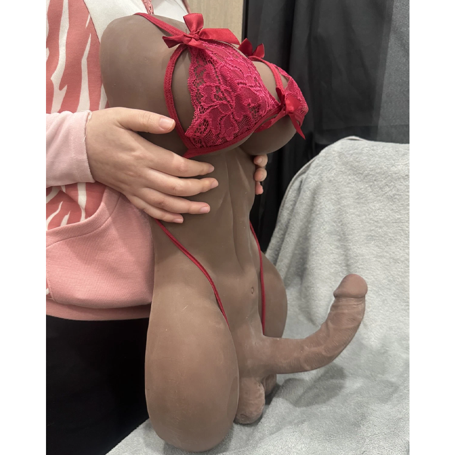 13.5lb Shemale Sex Doll Torso Realistic Dildo Breasts Anal Lifelike Ranssexual Love Dolls Hugh Penis Anal Testicles Unisex Masturbator For Men Women Couple Adult Sex Toys Male Masturbation Relaxation Gift Funny Stuff Weird Room Decor