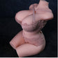 24lb Sex Doll, Adult Sex Toys for Men Fullsize Male Masturbator with Pussy Ass,3 in 1 Realistic Sex Toys Female Torso Doll with Tight Vaginal Anal Legs and Boobs, 3D Lifelijke Love Doll-flesh