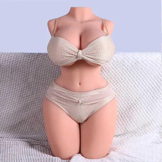 20LB TPE Sex Doll Adult Toy Sex Toy Big Chest Big Butt 2 Holes Realistic Toy Adult Pocket Toy Sexy Dual Channel