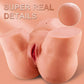 55LB Huge Big Ass Sex Doll Life Size Sex Dolls for Men, Realistic Big Booty Sex Doll Ass Masturbator with Tight Pocket Pussy Ass, Large Fat Ass Sex Dolls Butt Adult Sex Toys for Male Masturbation,Brown