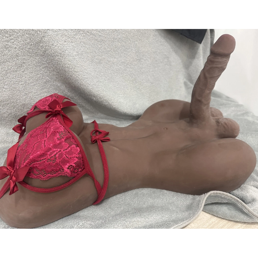 13.5lb Shemale Sex Doll Torso Realistic Dildo Breasts Anal Lifelike Ranssexual Love Dolls Hugh Penis Anal Testicles Unisex Masturbator For Men Women Couple Adult Sex Toys Male Masturbation Relaxation Gift Funny Stuff Weird Room Decor