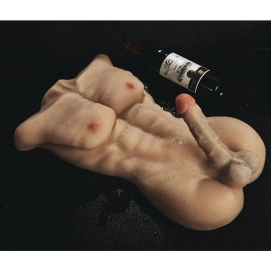 Masturbator Male Body Torso Sex Toy Lifelike Huge Dildo Penis sex doll for women