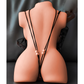 9.7lb Realistic Sex Doll for Men, Realistic Sex Toy with Anal and Breast Prosthetics, Brown Shemale Sex Doll Masturbator Unisex, Dildo