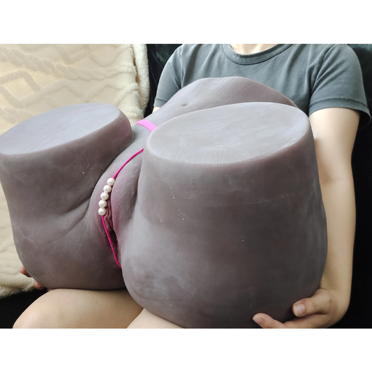 56LB 1pc of Men's sex doll with a soft and realistic texture, featuring a large female buttocks and vagina, a male adult sex toy with 2-hole deep vagina and tight anus, a masturbator buttocks, and a love doll with a torso for orgasm