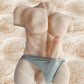 15.98LB Male Sex Doll for Women with 7in Flexible Dildo, Muscular Male Torso Sex Dolls with Tight Anal for Men  Couple, Big Penis Sex Toy for Female Masturbation ﻿