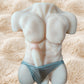 15.98LB Male Sex Doll for Women with 7in Flexible Dildo, Muscular Male Torso Sex Dolls with Tight Anal for Men  Couple, Big Penis Sex Toy for Female Masturbation ﻿