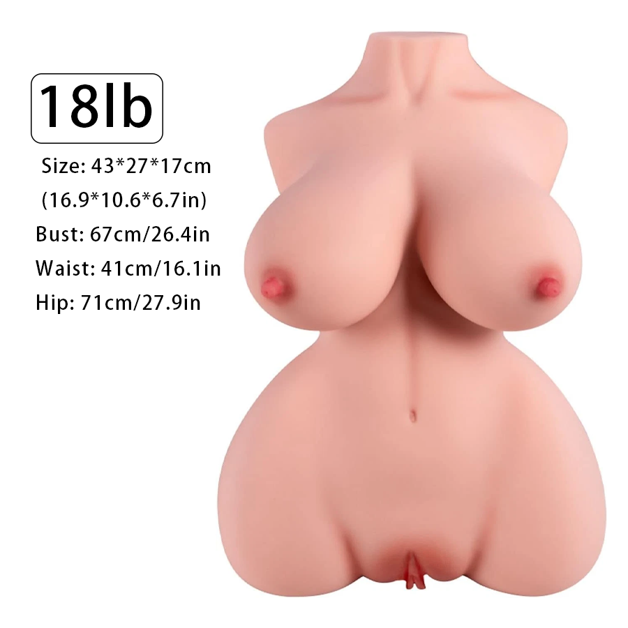 Pussy Vagina Sex Doll Real TPE  Love doll Half Body Adult Toy For Men