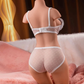 20LB Lifelike Sex Dolls, Life Size Flexible Torso Sex Doll For Men, With Straight Breasts Big Butt Slim Body Soft Touch, Realistic Full Size Dolls Vaginal Anal Breasts Adult Sex Toys, Includes Skeleton For Easy Positioning, Adult Gifts