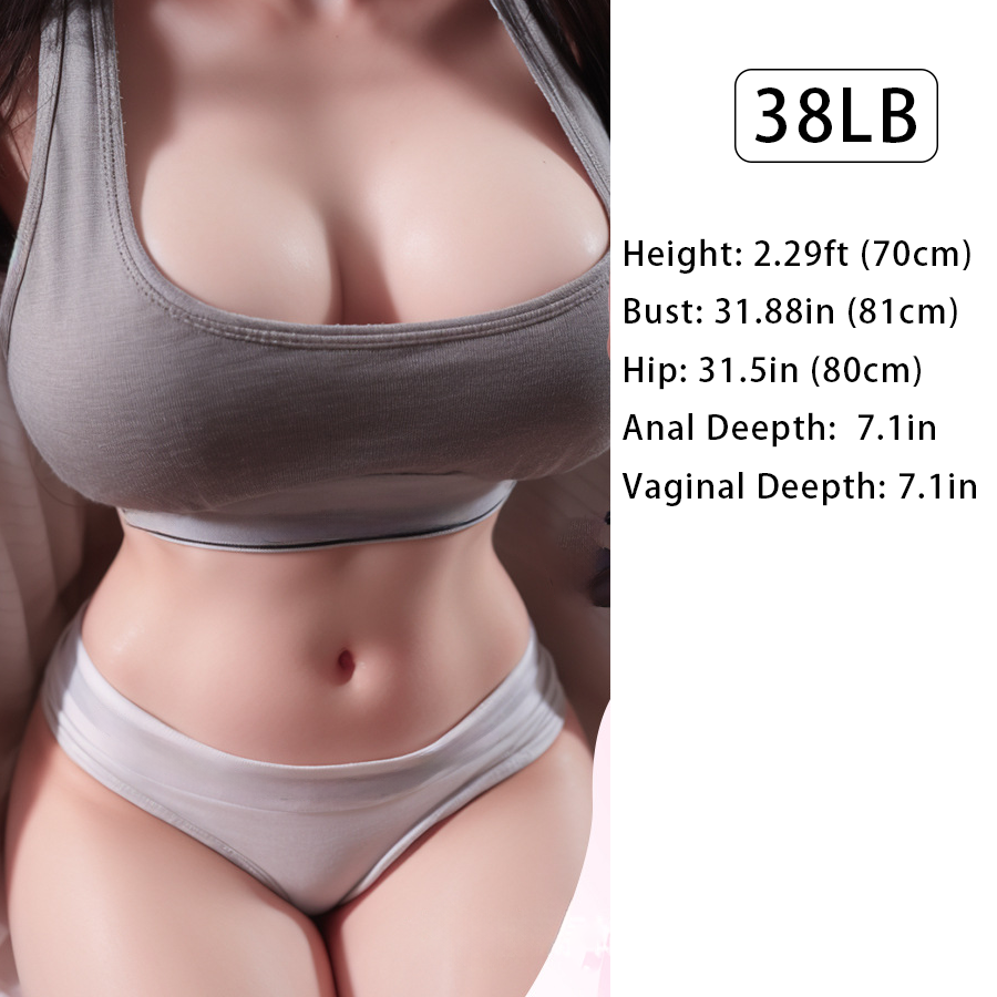 [Realistic Female Sex Doll] 17kg Realistic Female Sex Doll - 37.5lb Life Size Sex Doll for Men - Male Masturbator Real Dolls for Men's Adult Sex Toy