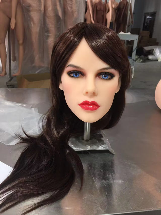 USA Free Shipping Sex Doll Head Adult Love Doll Head No Body for Male Oral Sex Toy-Only a Head