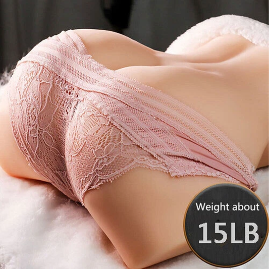 [15lb Realistic Sex Doll Torso] 15lb Sex Doll For Men Sex Toys Sex Dolls Sex Toy Men Realistic Male Masturbator Sex Toys Torso For Men Masuturbation Toy Life Size Sex Dolls Men'S Masturbation Toys Sexy Torso