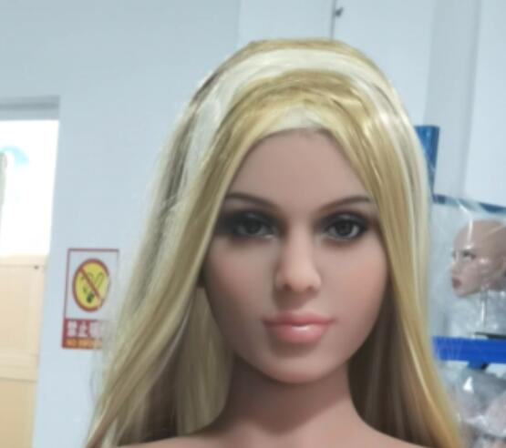 Real TPE Sex Doll Head Realistic Oral Sex Adult Toys Head For Men Masturbator