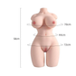 24lb Realistic Sex Doll, Life Size Flexible Torso Sex Doll for Men with Soft Big Boobs, Big Ass, Pussy, Butt, Realistic Full Size Love Doll Vagina Anal Breast Sex for Penis Training Adult Sex Toys