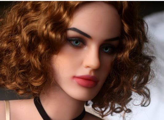 Beautiful Girl Head Real TPE Sex Doll Head Adult Toy Love Doll Head For Fun (Only Head)