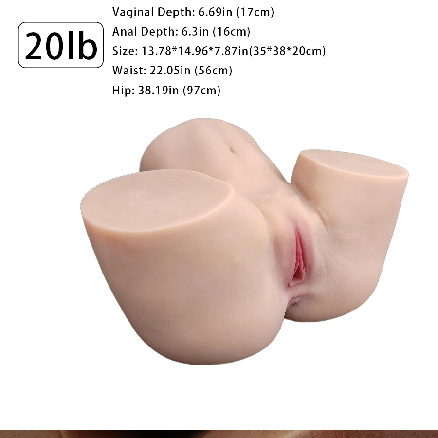 9kg Ass Sex Doll BUTT Life Size Pussy Anal TPE Sex Toy For Men Male Masturbator