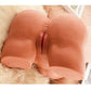 55LB Huge Big Ass Sex Doll Life Size Sex Dolls for Men, Realistic Big Booty Sex Doll Ass Masturbator with Tight Pocket Pussy Ass, Large Fat Ass Sex Dolls Butt Adult Sex Toys for Male Masturbation,Brown
