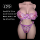 21lb Life Size Sex Doll for Men Sex Toy Male Masturbator Realistic Female Sex Doll with Big Boobs Vagina Anal, Realistic Sex Dolls Torso Doll for Male Sex Real Dolls for Men's Adult Sex Toy Men, 1pc