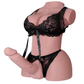 9.8lb Shemale Sex Doll Torso Realistic Dildo Breasts Anal Lifelike sexual Love Dolls Silicone Anal Testicles Unisex Masturbator For Men Women Couple Adult Sex Toys Male Masturbation Relaxation Gift Funny Stuff Weird Room Decor