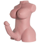 9.8lb Shemale Sex Doll Torso Realistic Dildo Breasts Anal Lifelike sexual Love Dolls Silicone Anal Testicles Unisex Masturbator For Men Women Couple Adult Sex Toys Male Masturbation Relaxation Gift Funny Stuff Weird Room Decor