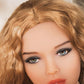 Sex Doll Head, Lifelike Sex Doll with Head, Realistic TPE Silicone Sex Dolls Head, Lifelike Female Doll Head with Oral Channel Snap or M16 Studs Fixed (Only Head/No Body)