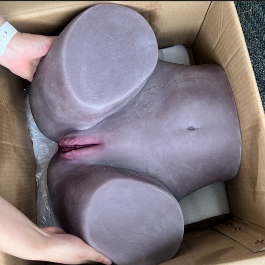 Sex Doll Busty Ass Butt, Life-Sized Pussy Ass Realistic Male Masturbator Stroker with Tight Vagina & Anal 3D Channel for Several Sex Positions, Adult Sex Toys for Men Masturbation-black color