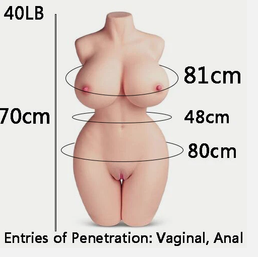 Sexpuppe 16.5kg Vagina Anal Brüste Sextoy Masturbator Taschenmuschi für Männer eng