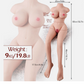9KG Sex TPE Dolls Silicone Love Big Doll Real Full Body Life Size Adult Toy for Men-EUROPEAN Shipping