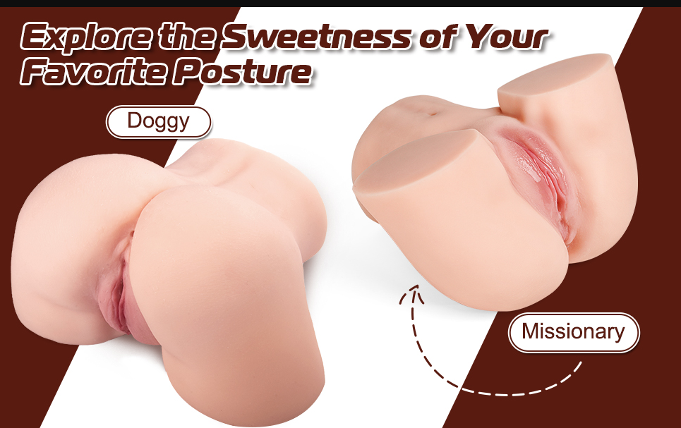 5.9KG Realistic Masturbator Sex Toy for Men Solo, Masturbating for Men Realistic Large, Pussy, Masturbator Pocket Pussy, Masturbating Sex Toy Set for Men-DE