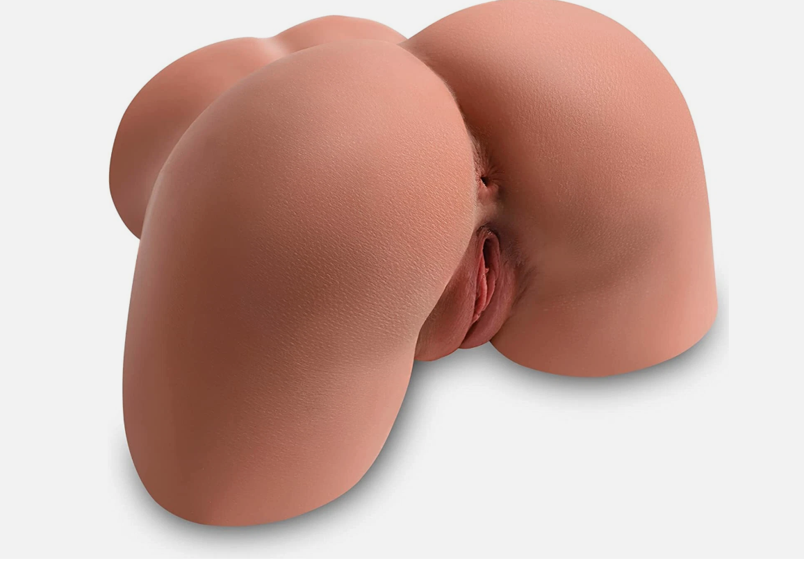 Sex-Puppe Torso 9kg als Sexspielzeug Anal Vaginal sexy Real Doll -Tan skin