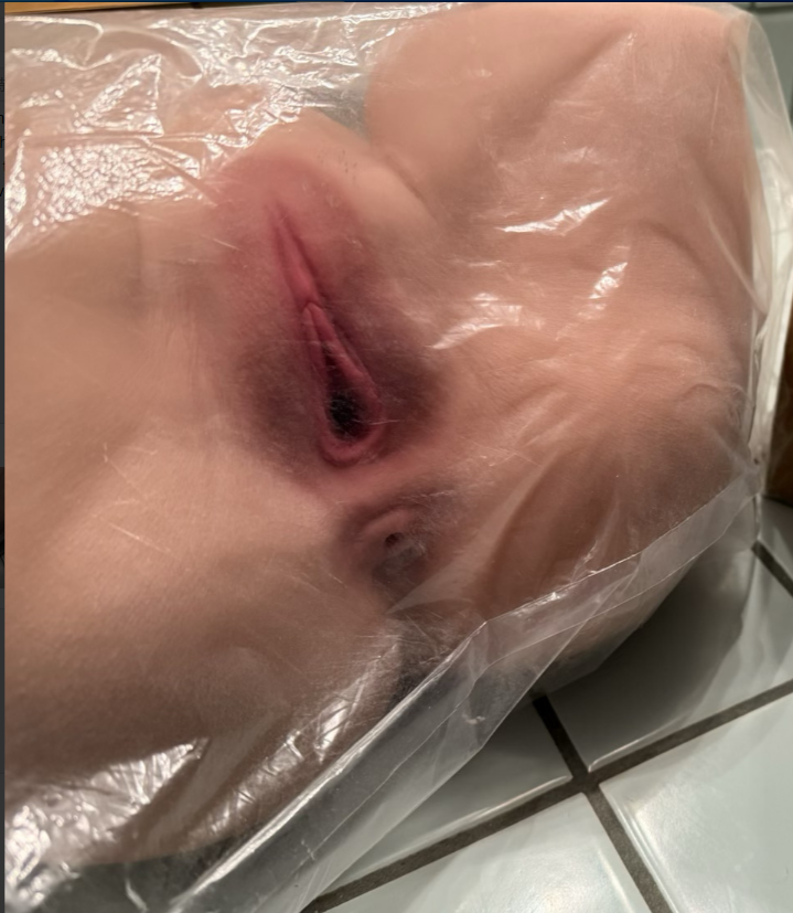 Sex-Puppe Torso 9kg als Sexspielzeug Anal Vaginal sexy Real Doll -Tan skin