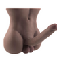 Sex Puppe Masturbator männlich Spielzeug Toy Model Real Doll Anal Penis Gay-Black Dildo