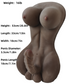 Sex Doll Shemale Torso Realistic Dildo Breasts and Anal Lifelike Love Dolls Hugh Penis Unisex Masturbator for Men Women Couple Adult Sex Toy